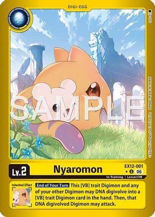 Nyaromon (Limited Foil) — Digital World Shambala