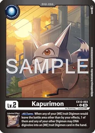 Kapurimon (Limited Foil) — Digital World Shambala