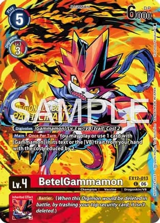 BetelGammamon (Regionals 26-27 Season 2 Participant) — Digital World Shambala