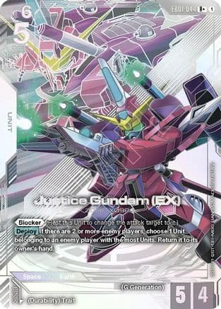 Justice Gundam (EX) (R+) — Eternal Nexus