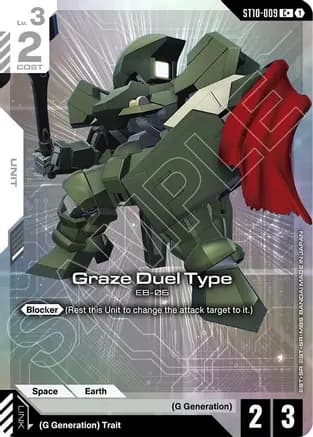 Graze Duel Type (C+) — Starter Deck 10: Generation Pulse