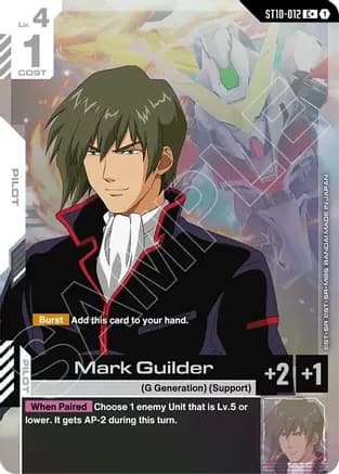 Mark Guilder (C+) — Starter Deck 10: Generation Pulse