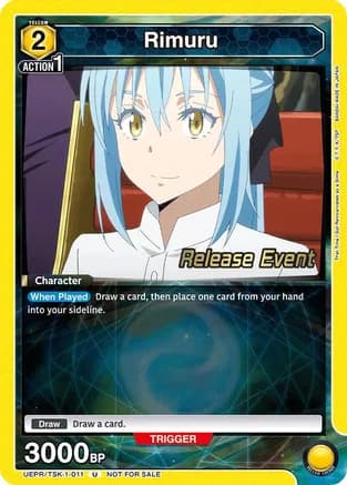 Rimuru (011) — UE20BT: That Time I Got Reincarnated as a Slime Release Event Cards
