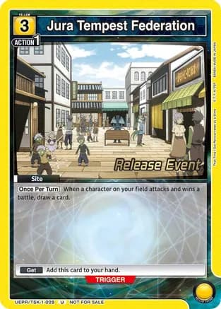 Jura Tempest Federation — UE20BT: That Time I Got Reincarnated as a Slime Release Event Cards