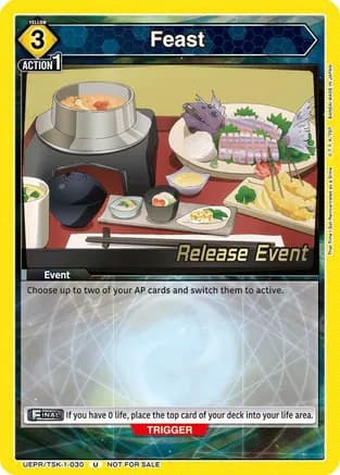 Feast (030) — UE20BT: That Time I Got Reincarnated as a Slime Release Event Cards