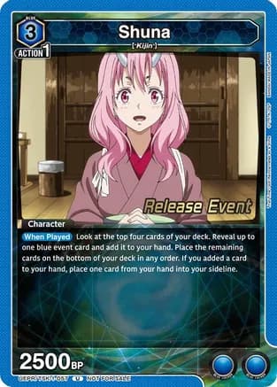 Shuna (057) — UE20BT: That Time I Got Reincarnated as a Slime Release Event Cards