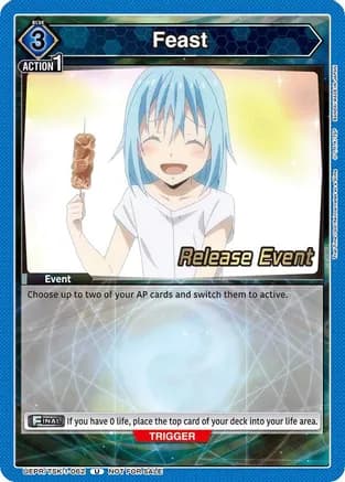 Feast (062) — UE20BT: That Time I Got Reincarnated as a Slime Release Event Cards