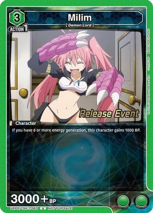 Milim (083) — UE20BT: That Time I Got Reincarnated as a Slime Release Event Cards