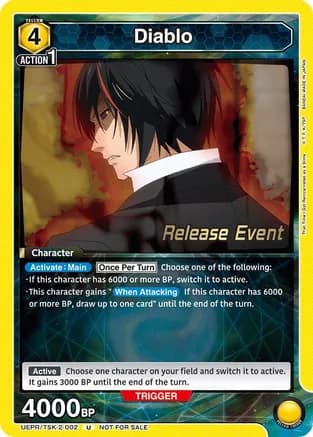 Diablo (002) — UE20BT: That Time I Got Reincarnated as a Slime Release Event Cards