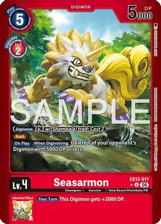 Seasarmon (Limited Foil) — Digital World Shambala