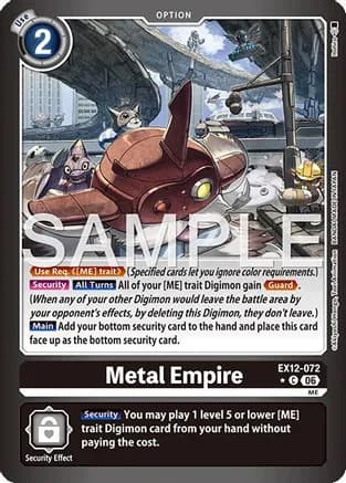 Metal Empire (Limited Foil) — Digital World Shambala