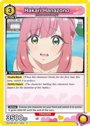Hakari Hanazono (023) — UE21BT: The 100 Girlfriends Who Really, Really, Really, Really, REALLY Love You