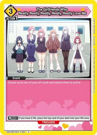The Girlfriends Who Really, Really, Really, Really, Really Love Me (041) — UE21BT: The 100 Girlfriends Who Really, Really, Really, Really, REALLY Love You
