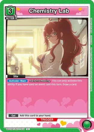 Chemistry Lab — UE21BT: The 100 Girlfriends Who Really, Really, Really, Really, REALLY Love You