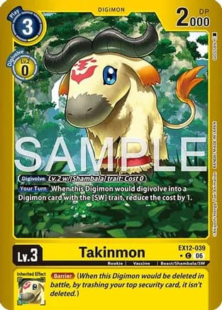 Takinmon (Limited Foil) — Digital World Shambala
