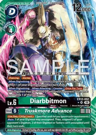 Diarbbitmon // Truskmore Advance (Alternate Art) — Digital World Shambala