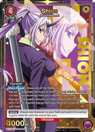 Shion (P-005) (R*) — UE20BT: That Time I Got Reincarnated as a Slime