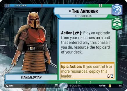 The Armorer - Steel Shapes Us (Hyperspace) — Ashes of the Empire