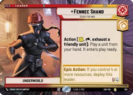 Fennec Shand - Ready for War (Hyperspace) — Ashes of the Empire