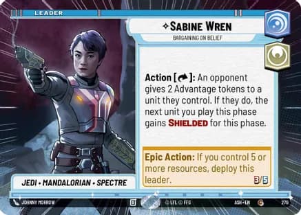 Sabine Wren - Bargaining on Belief (Hyperspace) — Ashes of the Empire