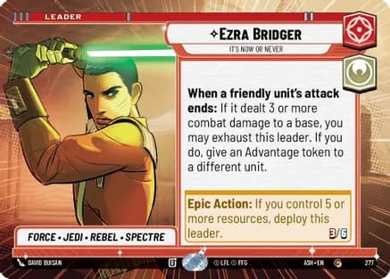 Ezra Bridger - It's Now or Never (Hyperspace) — Ashes of the Empire
