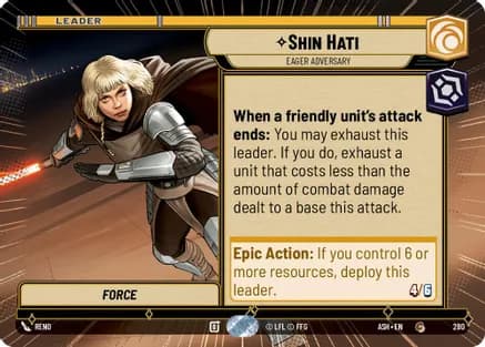 Shin Hati - Eager Adversary (Hyperspace) — Ashes of the Empire