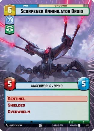 Scorpenek Annihilator Droid (Hyperspace) — Ashes of the Empire