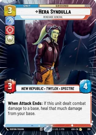 Hera Syndulla - Renegade General (Hyperspace) — Ashes of the Empire