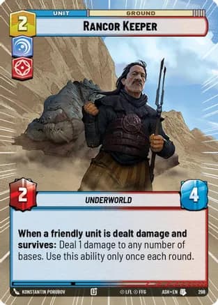 Rancor Keeper (Hyperspace) — Ashes of the Empire