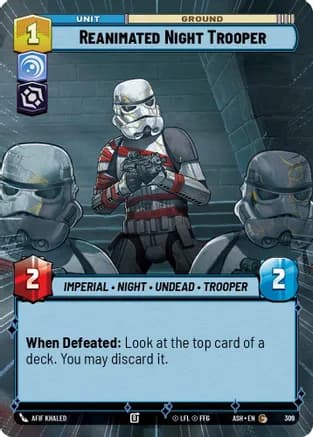 Reanimated Night Trooper (Hyperspace) — Ashes of the Empire