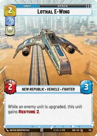 Lothal E-Wing (Hyperspace) — Ashes of the Empire