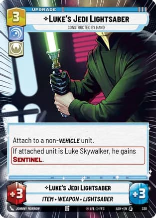 Luke's Jedi Lightsaber - Constructed by Hand (Hyperspace) — Ashes of the Empire