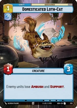 Domesticated Loth-Cat (Hyperspace) — Ashes of the Empire