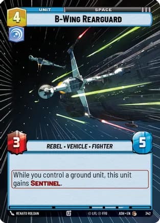 B-Wing Rearguard (Hyperspace) — Ashes of the Empire