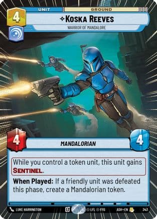 Koska Reeves - Warrior of Mandalore (Hyperspace) — Ashes of the Empire