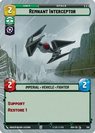Remnant Interceptor (Hyperspace) — Ashes of the Empire
