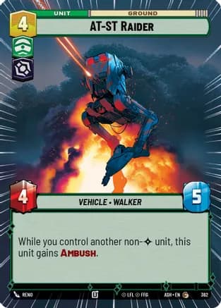 AT-ST Raider (Hyperspace) — Ashes of the Empire