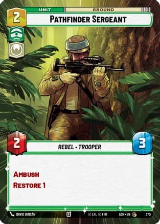 Pathfinder Sergeant (Hyperspace) — Ashes of the Empire