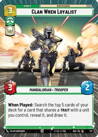 Clan Wren Loyalist (Hyperspace) — Ashes of the Empire