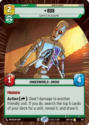 8D8 - Daimyo's Majordomo (Hyperspace) — Ashes of the Empire Star Wars: Unlimited card by Amilcar Pinna