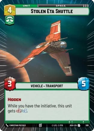 Stolen Eta Shuttle (Hyperspace) — Ashes of the Empire