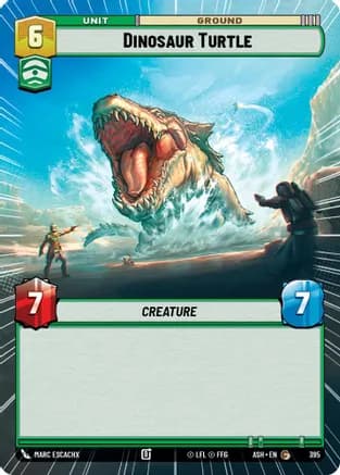 Dinosaur Turtle (Hyperspace) — Ashes of the Empire