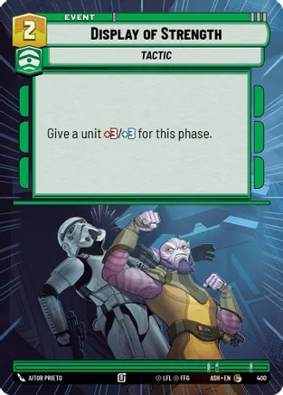 Display of Strength (Hyperspace) — Ashes of the Empire