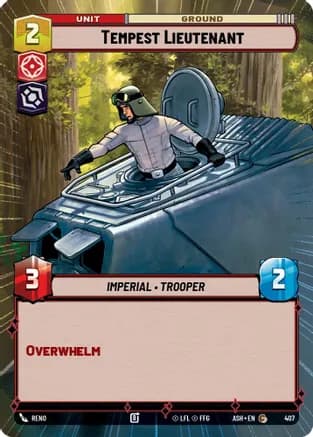 Tempest Lieutenant (Hyperspace) — Ashes of the Empire
