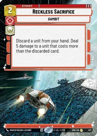 Reckless Sacrifice (Hyperspace) — Ashes of the Empire