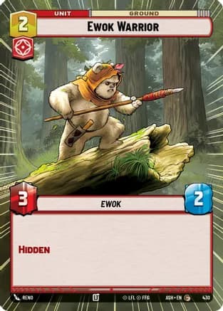 Ewok Warrior (Hyperspace) — Ashes of the Empire