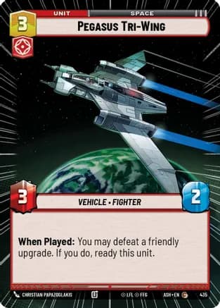 Pegasus Tri-Wing (Hyperspace) — Ashes of the Empire