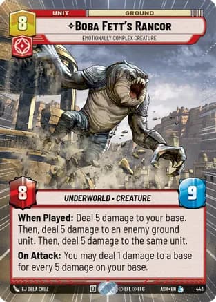 Boba Fett's Rancor - Emotionally Complex Creature (Hyperspace) — Ashes of the Empire