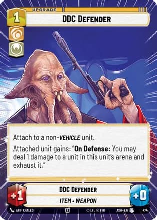 DDC Defender (Hyperspace) — Ashes of the Empire