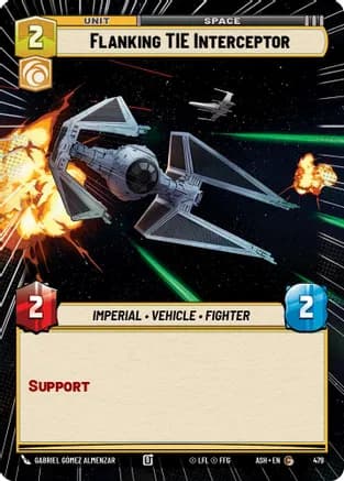 Flanking TIE Interceptor (Hyperspace) — Ashes of the Empire